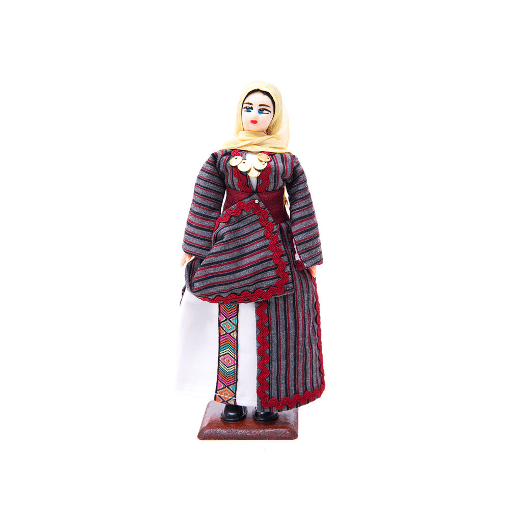 Κούκλα "η Καλυμνία" #2 σε γκρί